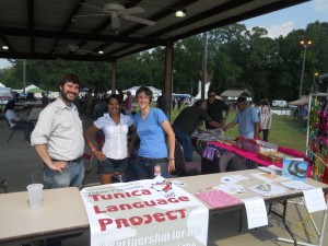 Members of the TLP team, pictured left to right: John Charles DePriest, Shayra Helena and Patricia Anderson.
